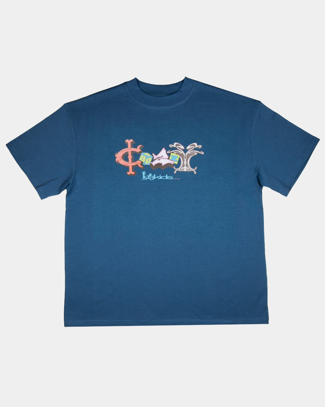 COZZY KIDS TEAL TEE