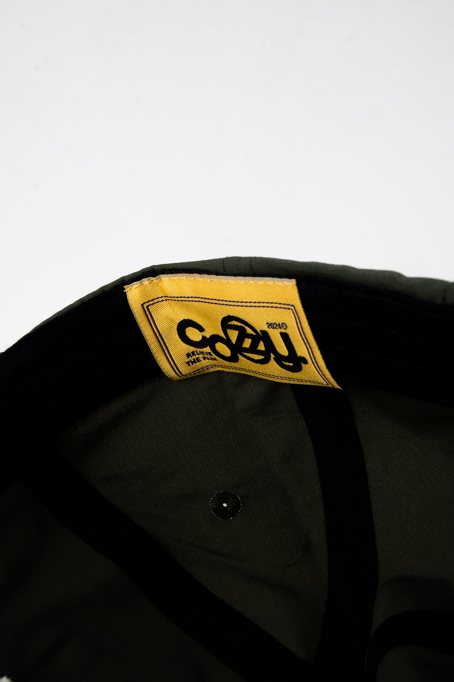 COZZY 6-PANEL GREEN CAP