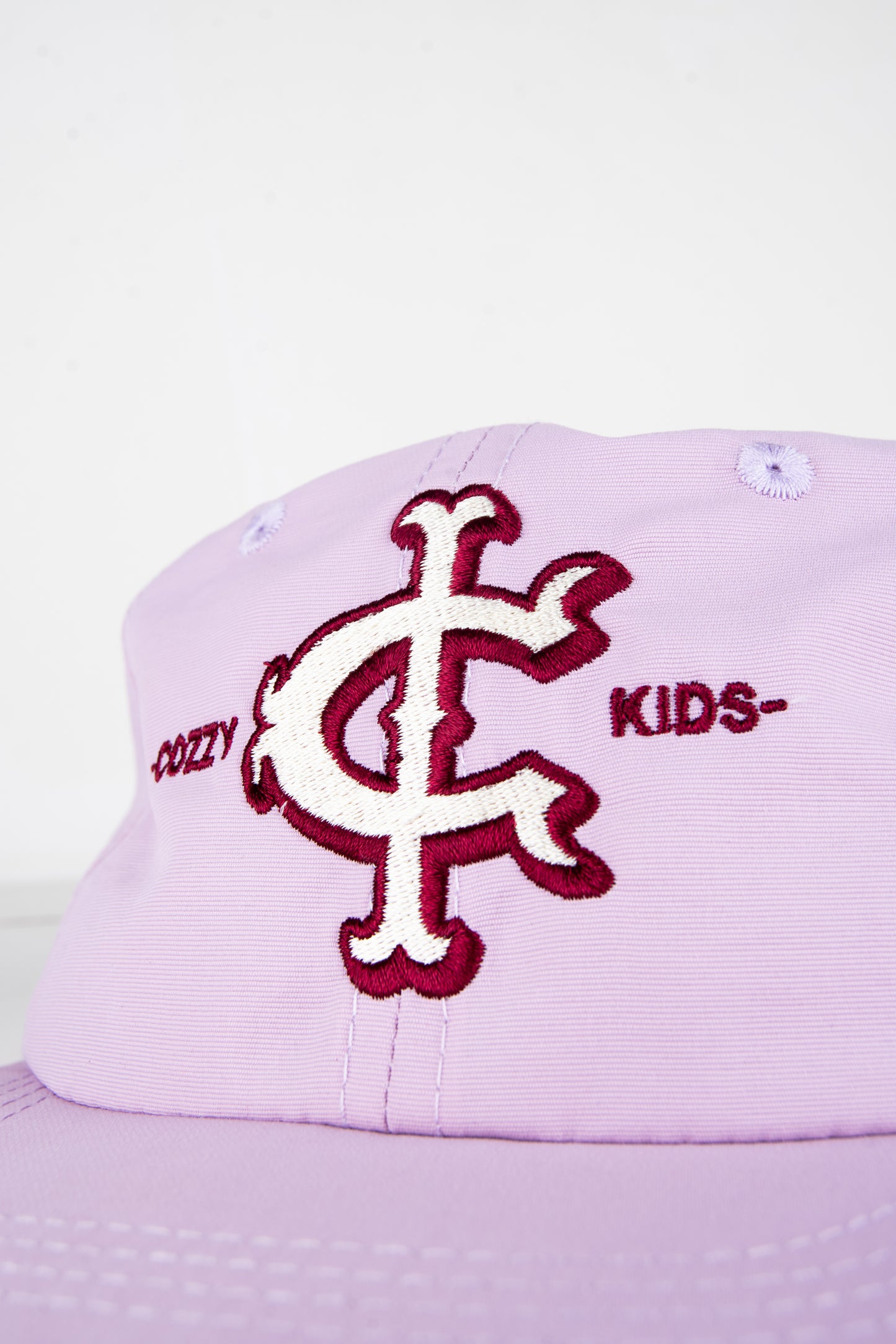 COZZY 6-PANEL PINK CAP