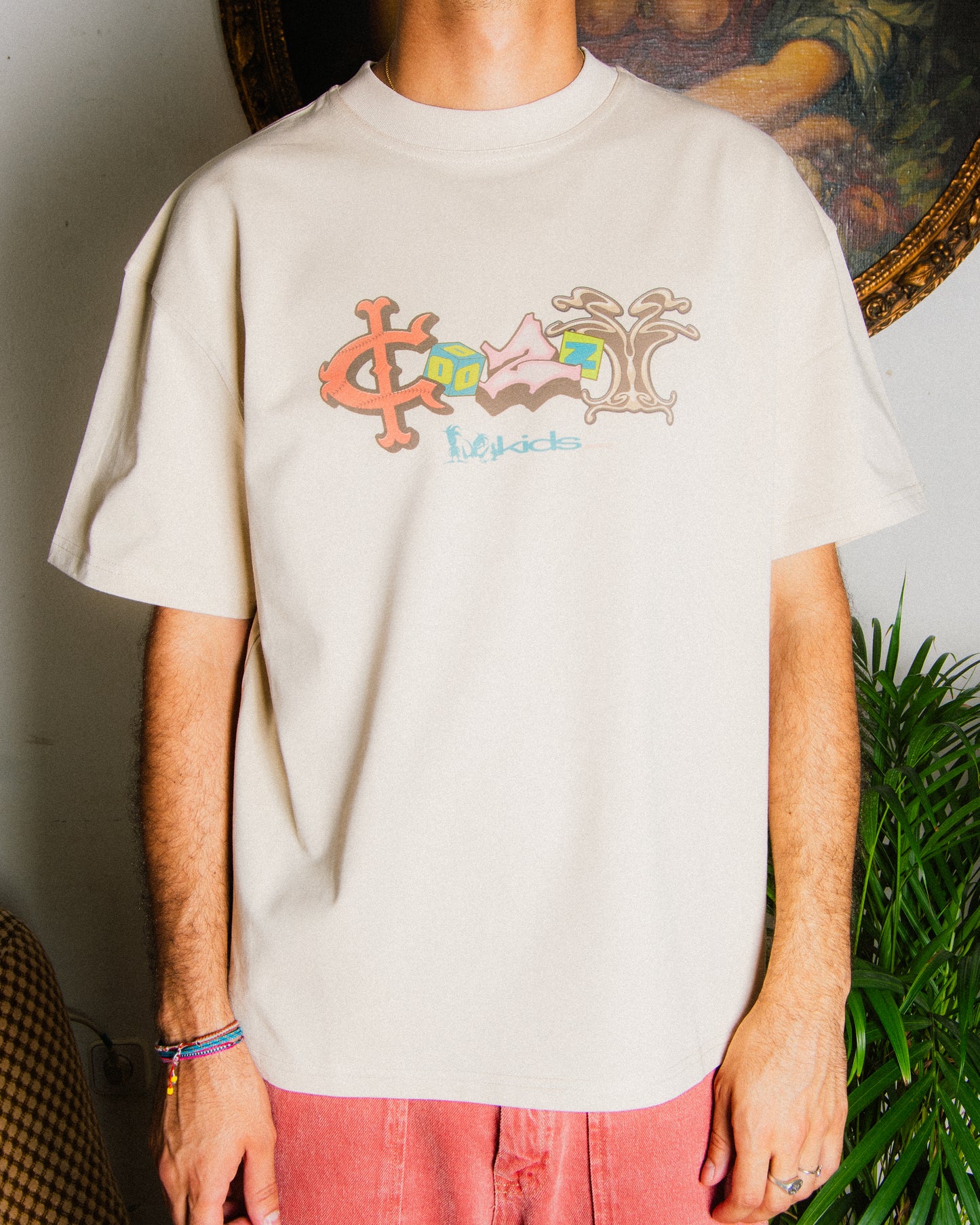 COZZY KIDS BEIGE TEE