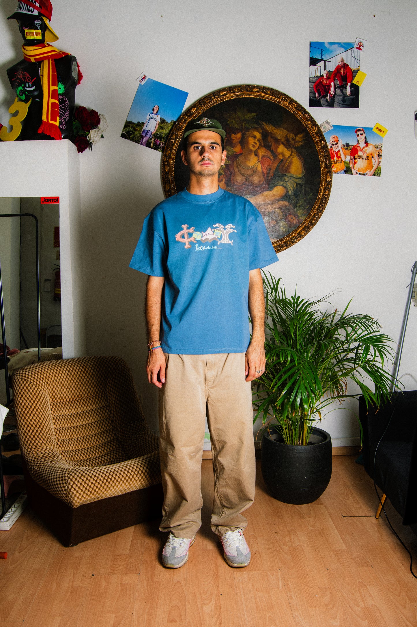 COZZY KIDS TEAL TEE