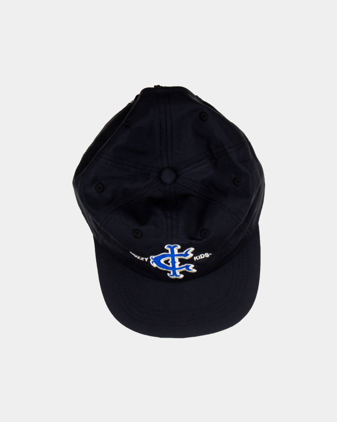 COZZY 6-PANEL BLACK CAP