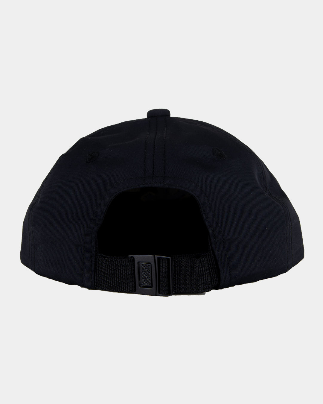 COZZY 6-PANEL BLACK CAP