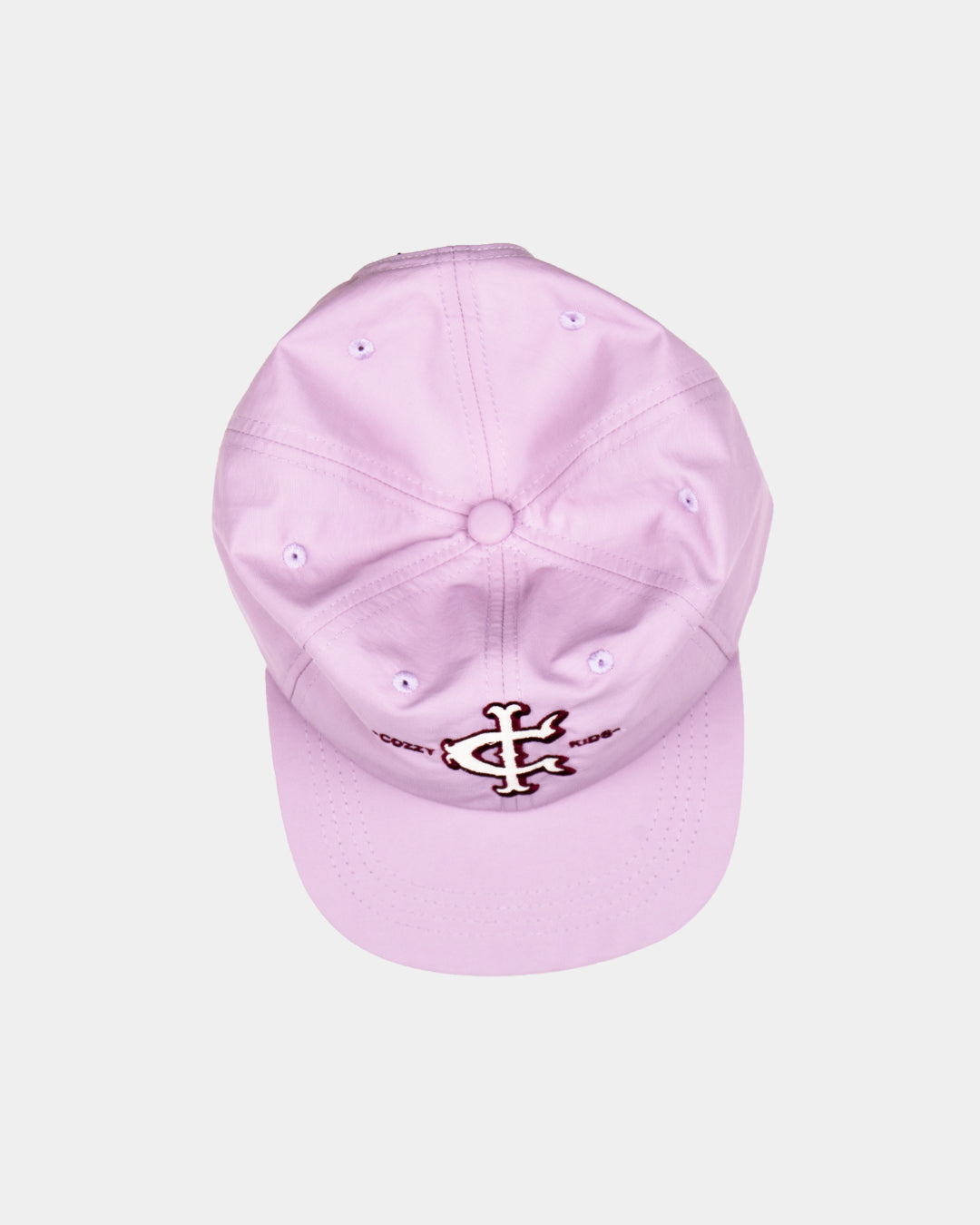COZZY 6-PANEL PINK CAP