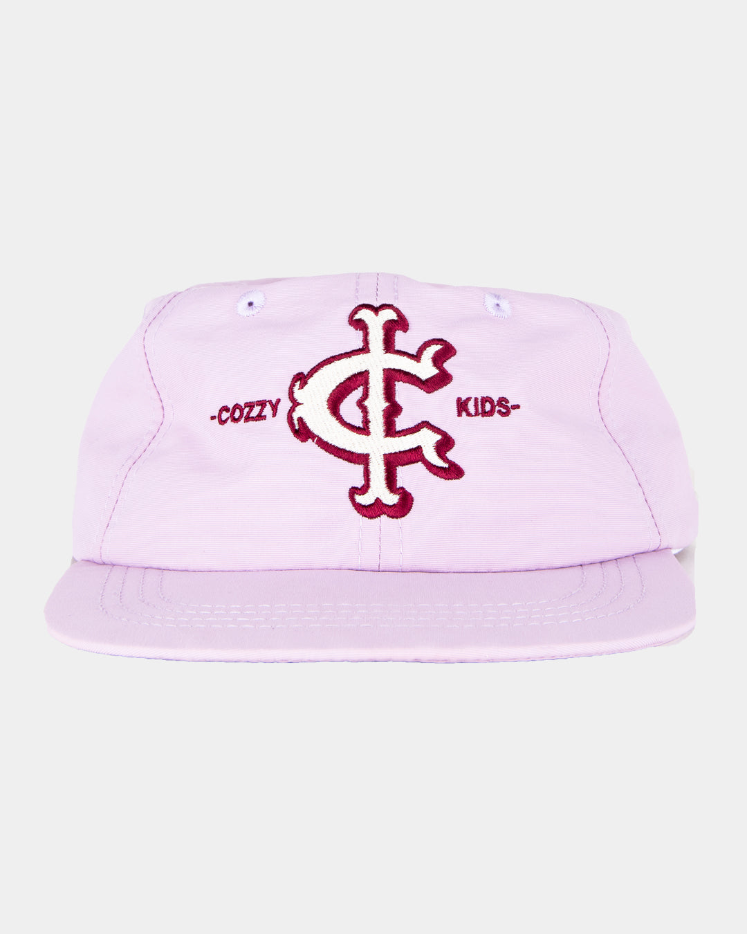 COZZY 6-PANEL PINK CAP
