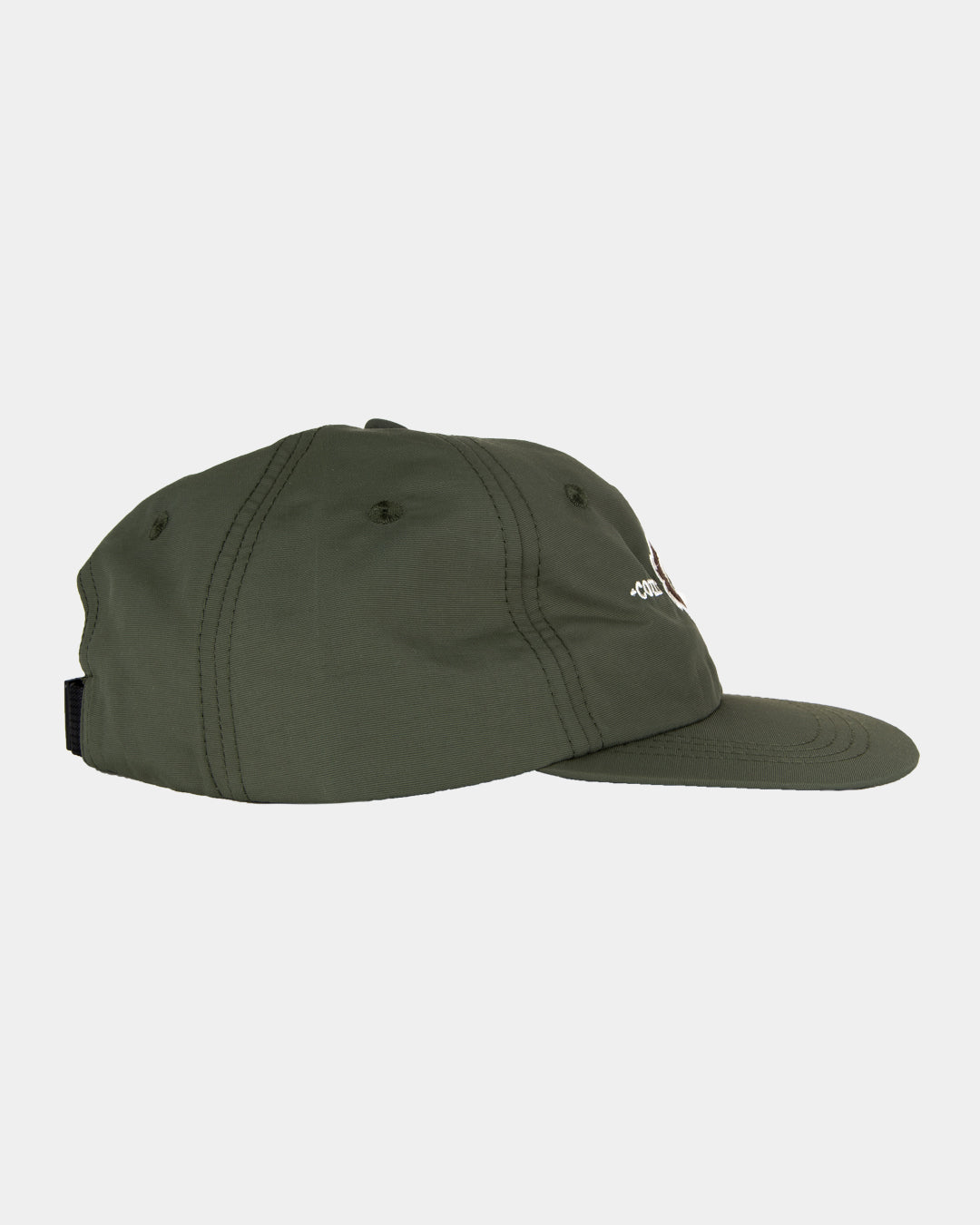 COZZY 6-PANEL GREEN CAP