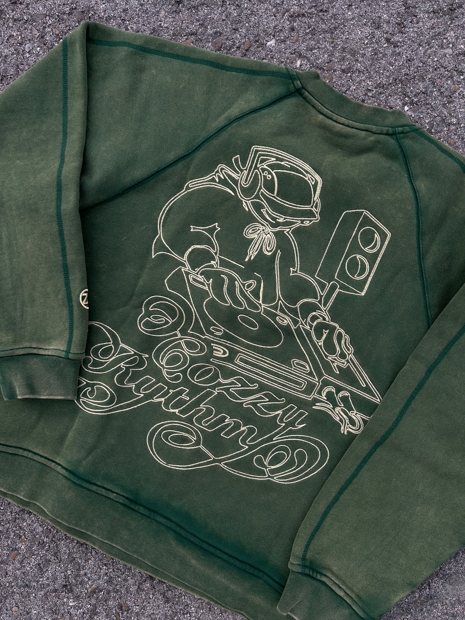 RYTHYM GREEN CREWNECK