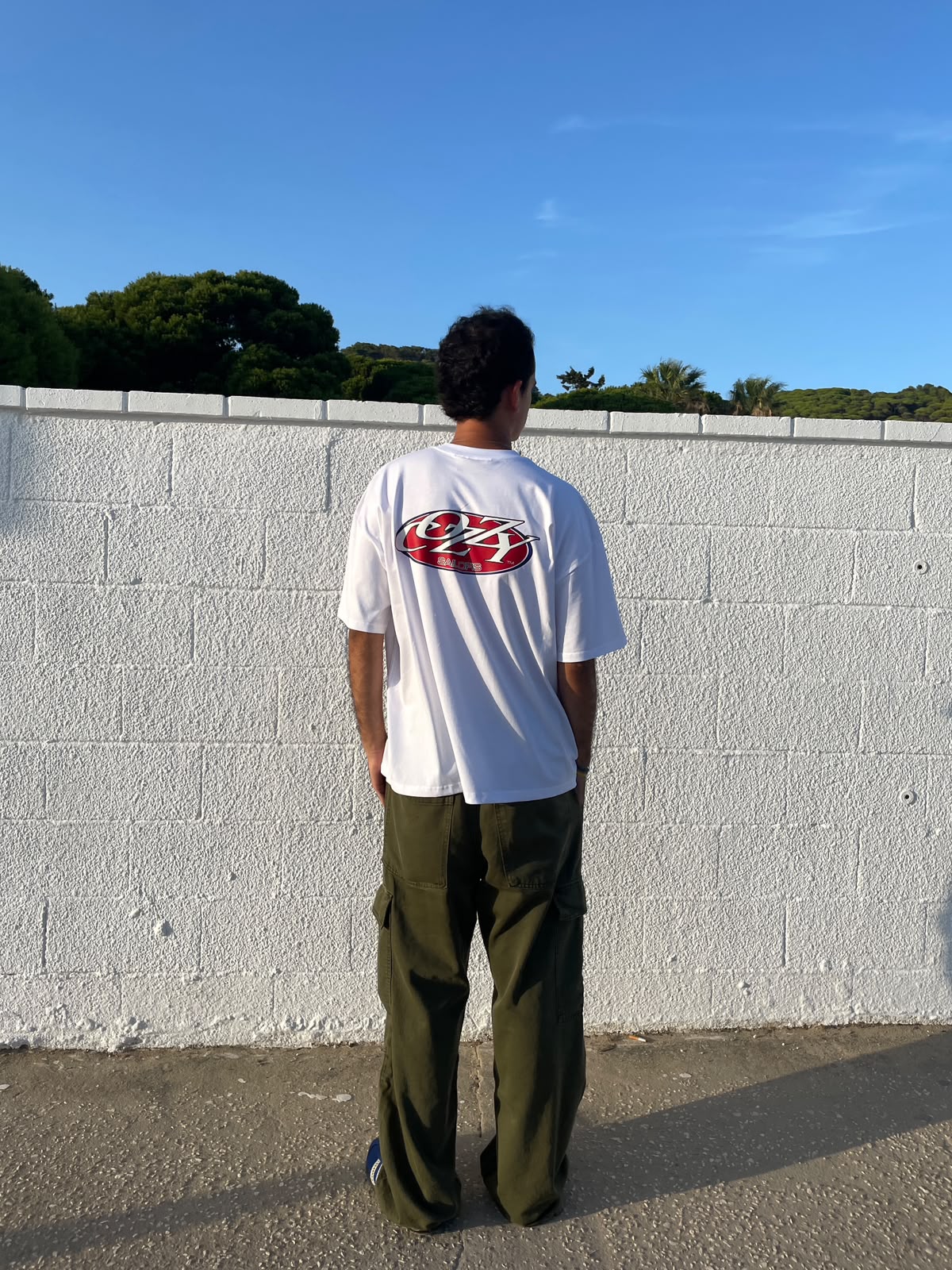 COZZY SAILORS WHITE TEE