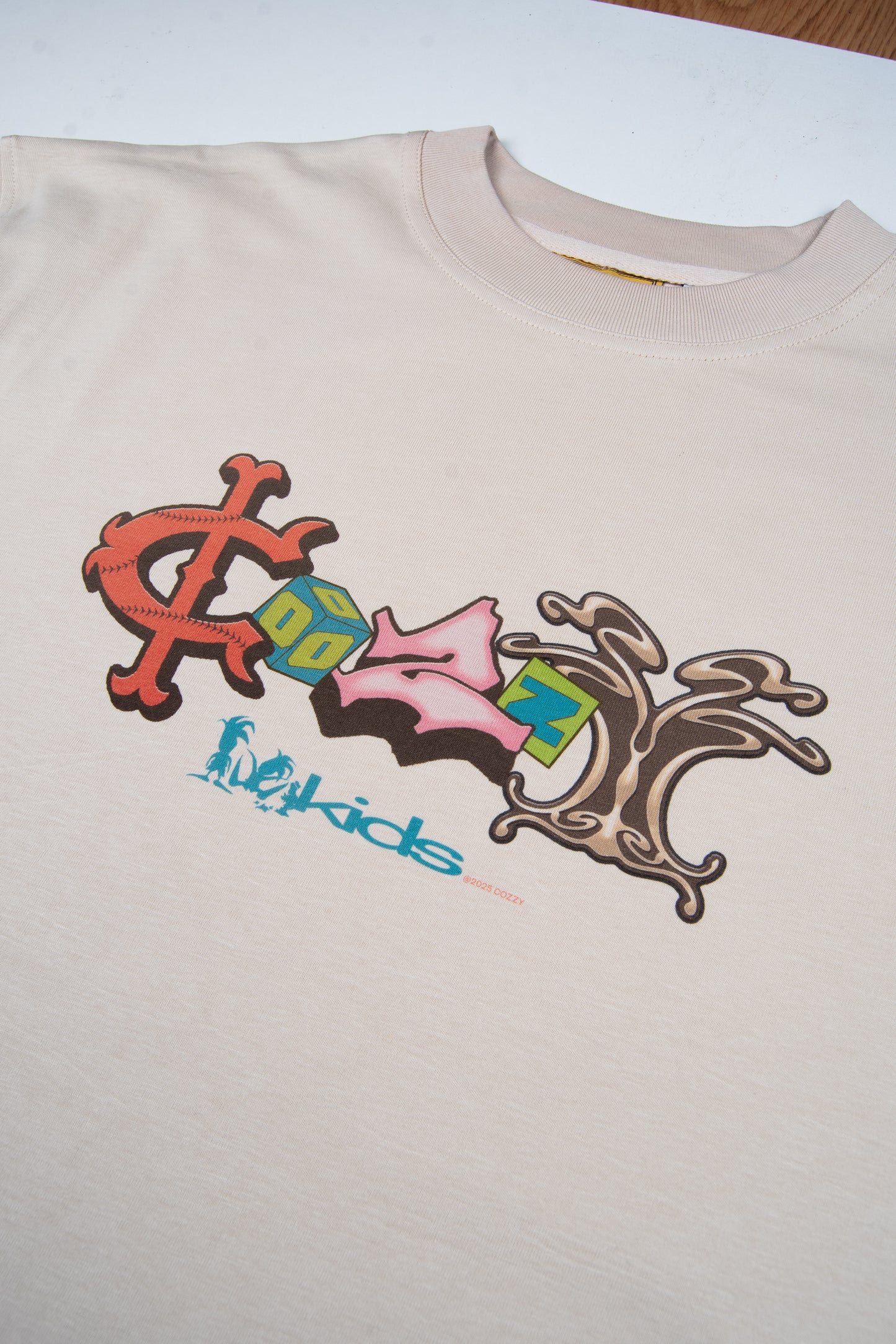 COZZY KIDS BEIGE TEE