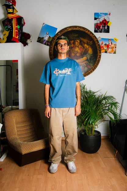 COZZY KIDS TEAL TEE