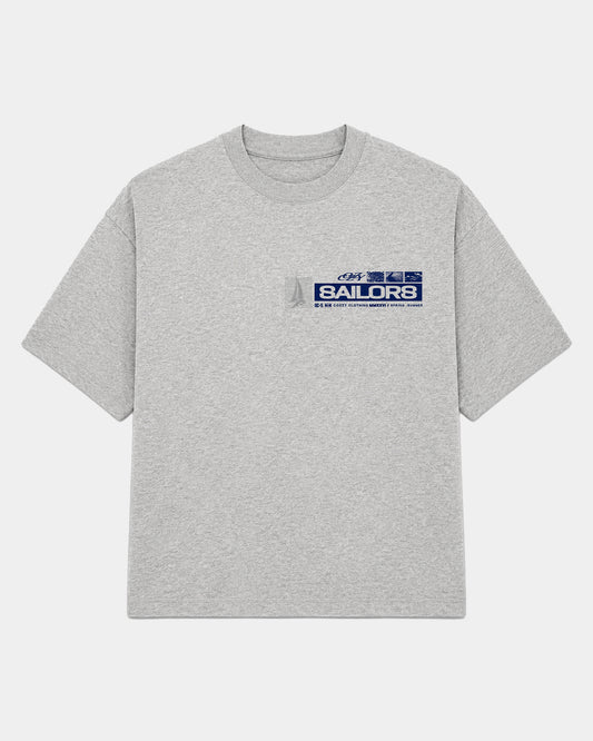 COZZY SAILORS GREY TEE