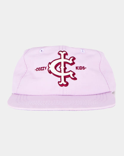 COZZY 6-PANEL PINK CAP