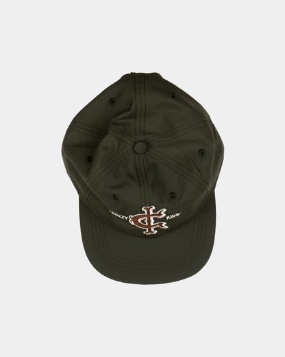 COZZY 6-PANEL GREEN CAP