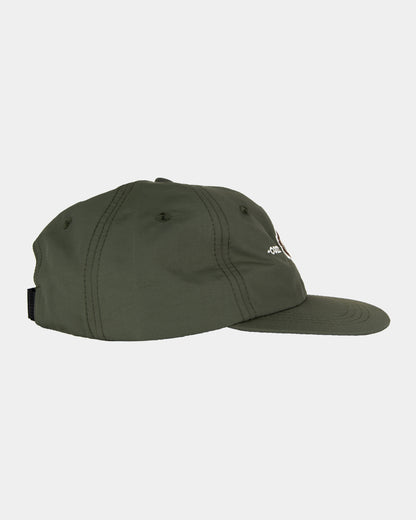 COZZY 6-PANEL GREEN CAP