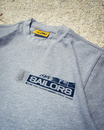 COZZY SAILORS GREY TEE