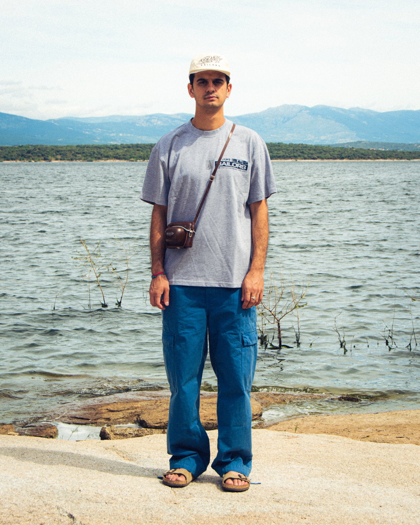 COZZY SAILORS GREY TEE
