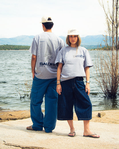 COZZY SAILORS GREY TEE