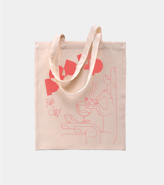 RAVIA X COZZY´S POPUP TOTE BAG